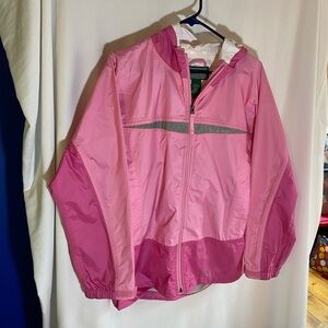 LL Bean Rain Coat, girls 18/XL